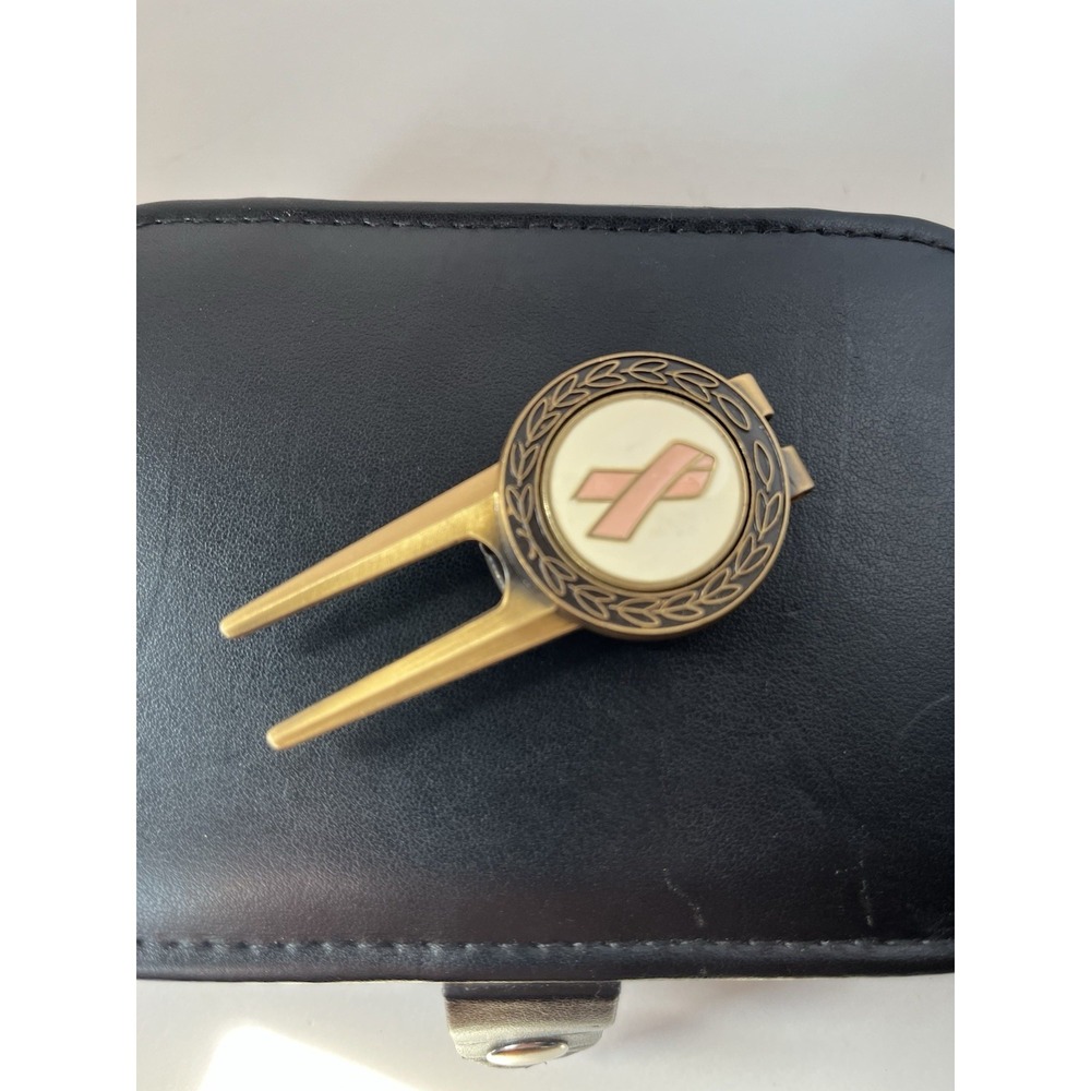 VTG Breast Cancer Awareness‎ Golf Divot Tool Magnetic & Doubles As Money Clip